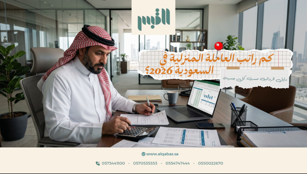 كم راتب العاملة المنزلية